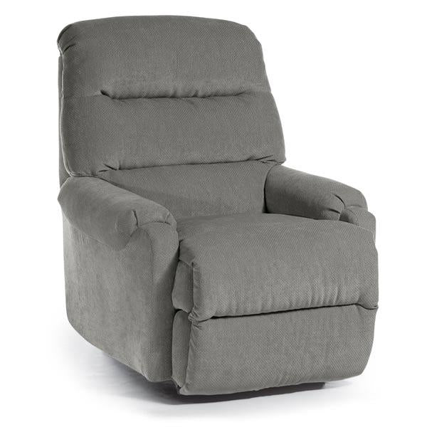 SEDGEFIELD LEATHER SWIVEL GLIDER RECLINER- 9AW65LV