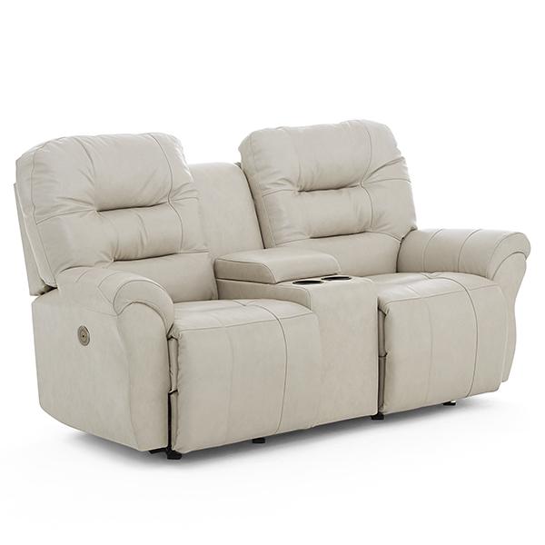 UNITY LOVESEAT LEATHER SPACE SAVER CONSOLE LOVESEAT- L730CC4
