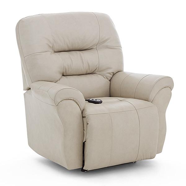 UNITY LEATHER POWER SPACE SAVER RECLINER- 7NP34LU