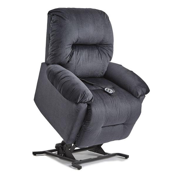 WYNETTE LEATHER POWER SPACE SAVER RECLINER- 9MP14-1LV