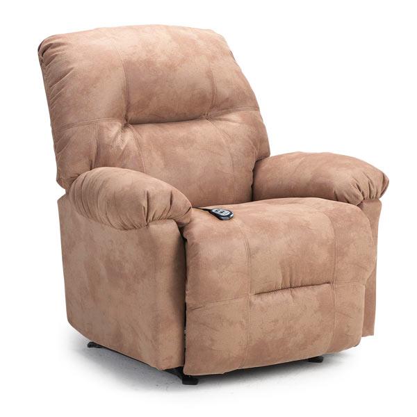 WYNETTE LEATHER SPACE SAVER RECLINER- 9MW14-1LV