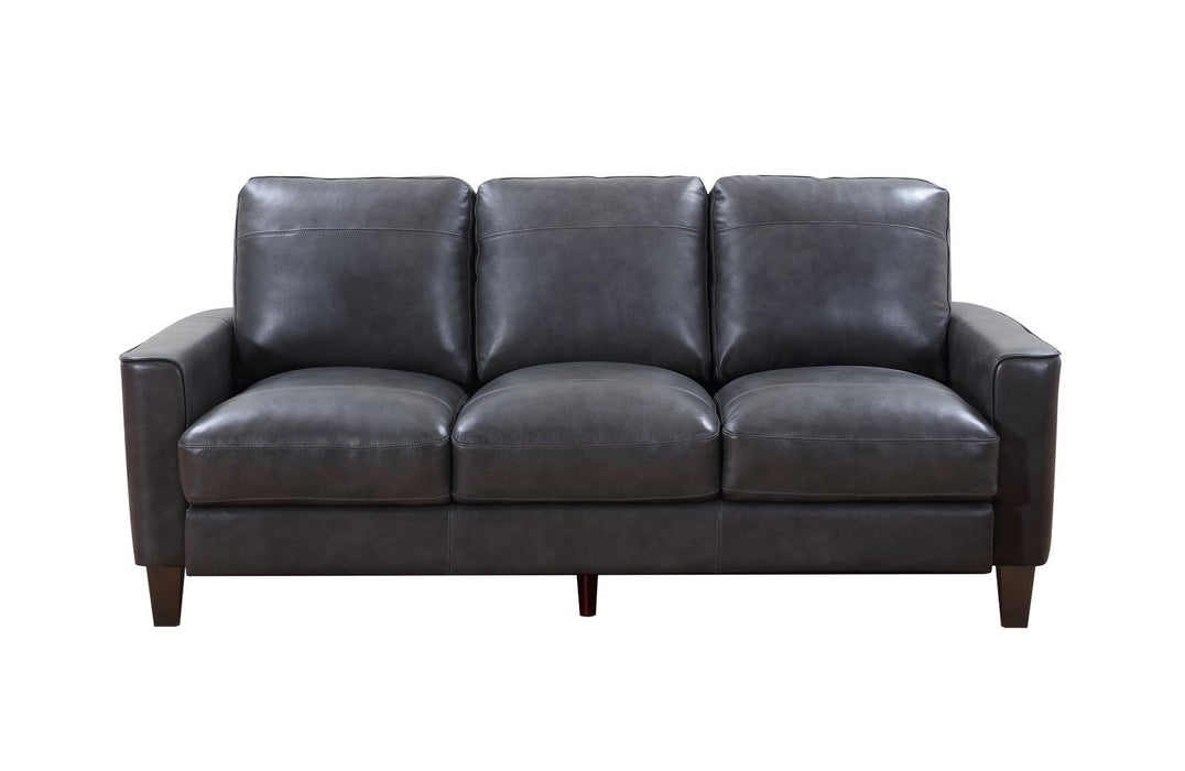 Leather Italia Georgetown-Chino Sofa in Grey