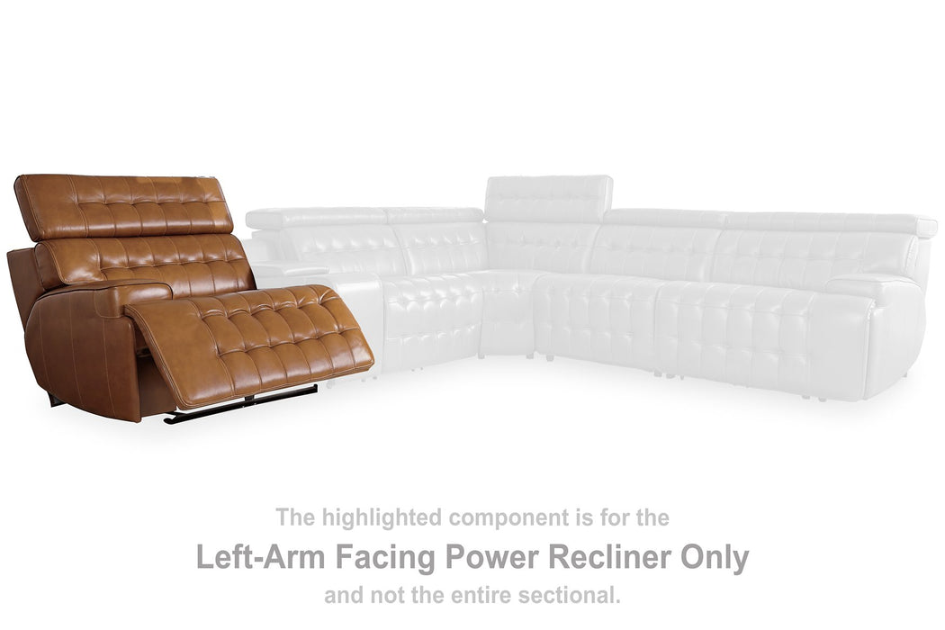 Temmpton Power Reclining Sectional Sofa
