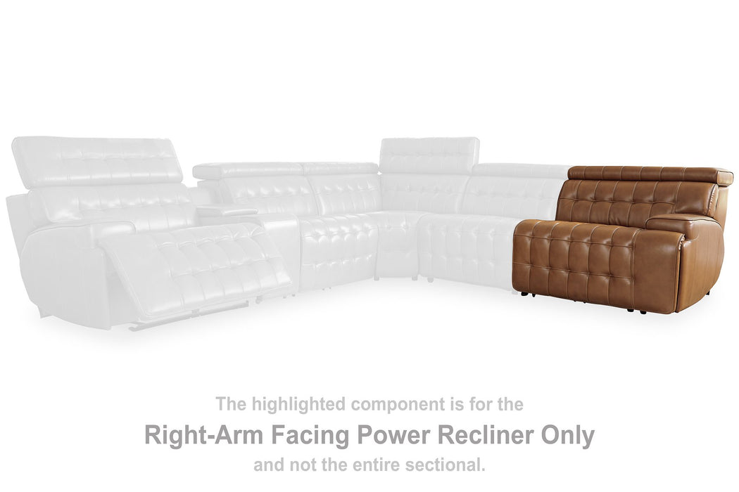 Temmpton Power Reclining Sectional Sofa