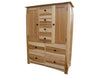 A-America Adamstown Double Door Chest in Natural image