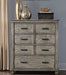 A-America Furniture Glacier Point Chest in Greystone image
