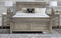 A-America Furniture Glacier Point King Panel Bed in Greystone image