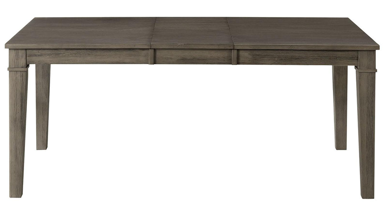 A-America Furniture Huron Leg Table in Distressed Gray image