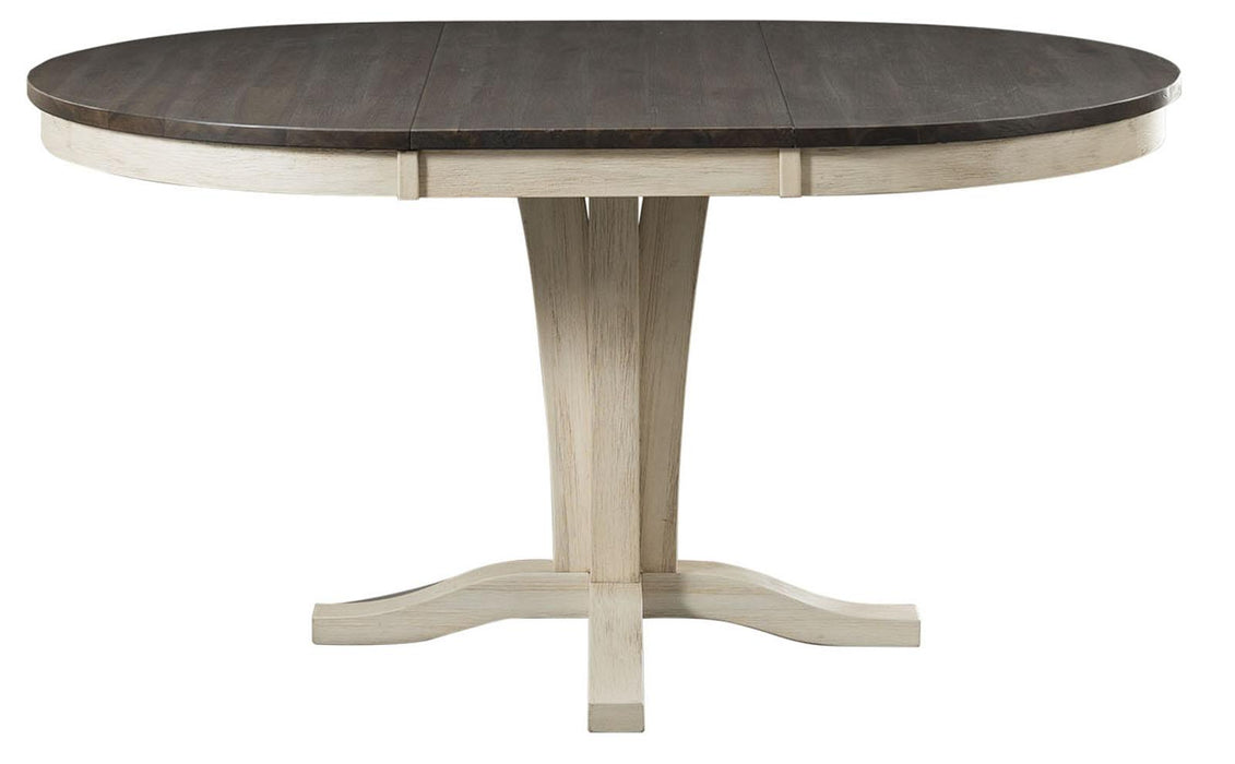 A-America Furniture Huron Pedestal Dining Table in Coffee image