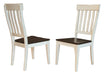 A-America Furniture Toluca Slatback Side Chair in Cherry (Set of 2) image
