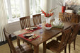 A-America Toluca Vers-A-Table Dining Table in Rustic Amber image