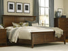 A-America Westlake Queen Panel Bed in Brown Cherry image