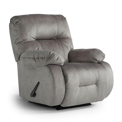 BRINLEY LEATHER SPACE SAVER RECLINER- 8MW84LU image