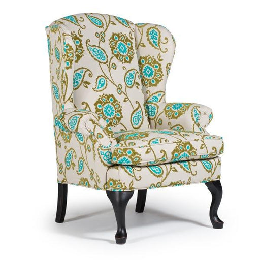 SYLVIA QUEEN ANNE WING CHAIR- 0710R image