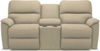 La-Z-Boy Brooks Toast Power Reclining Loveseat with Headrest and Console image
