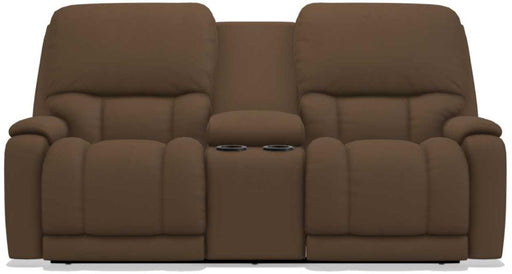 La-Z-Boy Greyson Canyon Power Reclining Loveseat with Headrest And Console image