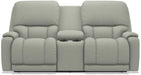 La-Z-Boy Greyson Tranquil Power Reclining Loveseat with Headrest And Console image