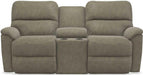 La-Z-Boy Brooks Charcoal Reclining Loveseat With Console image
