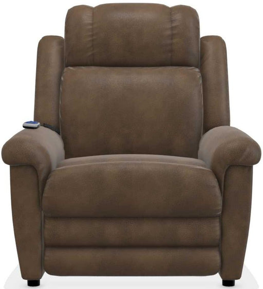 La-Z-Boy Clayton Ash Gold Power Lift Recliner with Massage and Heat image