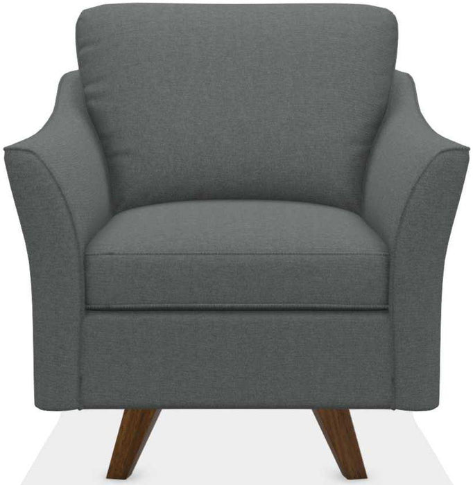 La-Z-Boy Reegan Gray High Leg Swivel Chair image