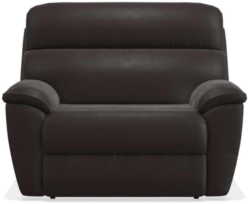 La-Z-Boy Roman La-Z-Time Power-Reclineï¿½ Chocolate Reclining Chair-And-A-Half With Power Headrest image
