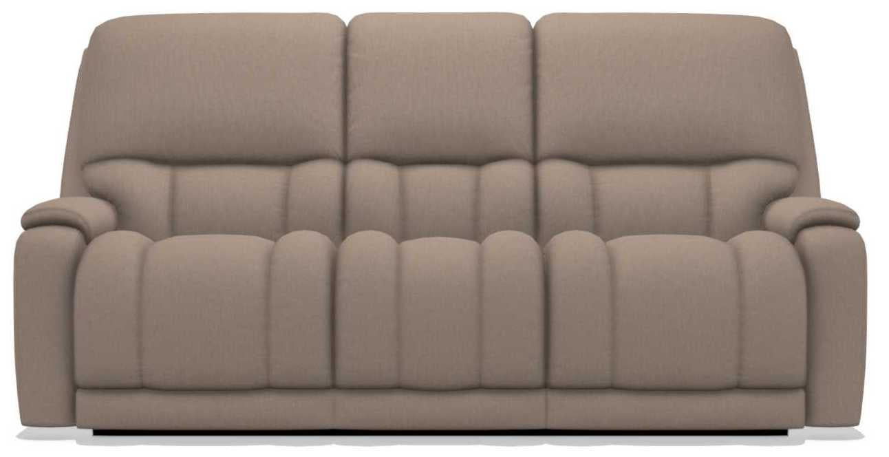 La-Z-Boy Greyson Cashmere Power Reclining Sofa w/ Headrest image