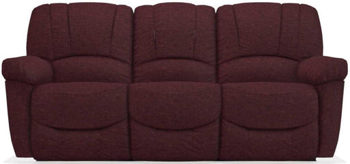 La-Z-Boy Hayes Burgundy La-Z-Time Power-Reclineï¿½ Full Reclining Sofa with Power Headrest image