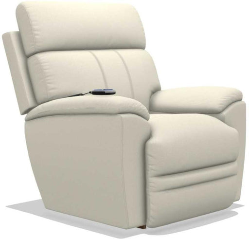 La-Z-Boy Talladega Ivory 2-Motor Massage & Heat Power-Recline-Xr Reclina-Rocker Recliner image