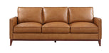 Leather Italia Georgetowne-Newport Sofa in Camel image