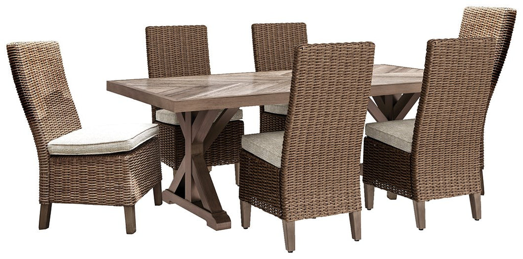 Ashley outdoor dining deals set