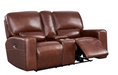 EH9049 BROADWAY P2 CONSOLE LOVESEAT 8540LV BROWN image
